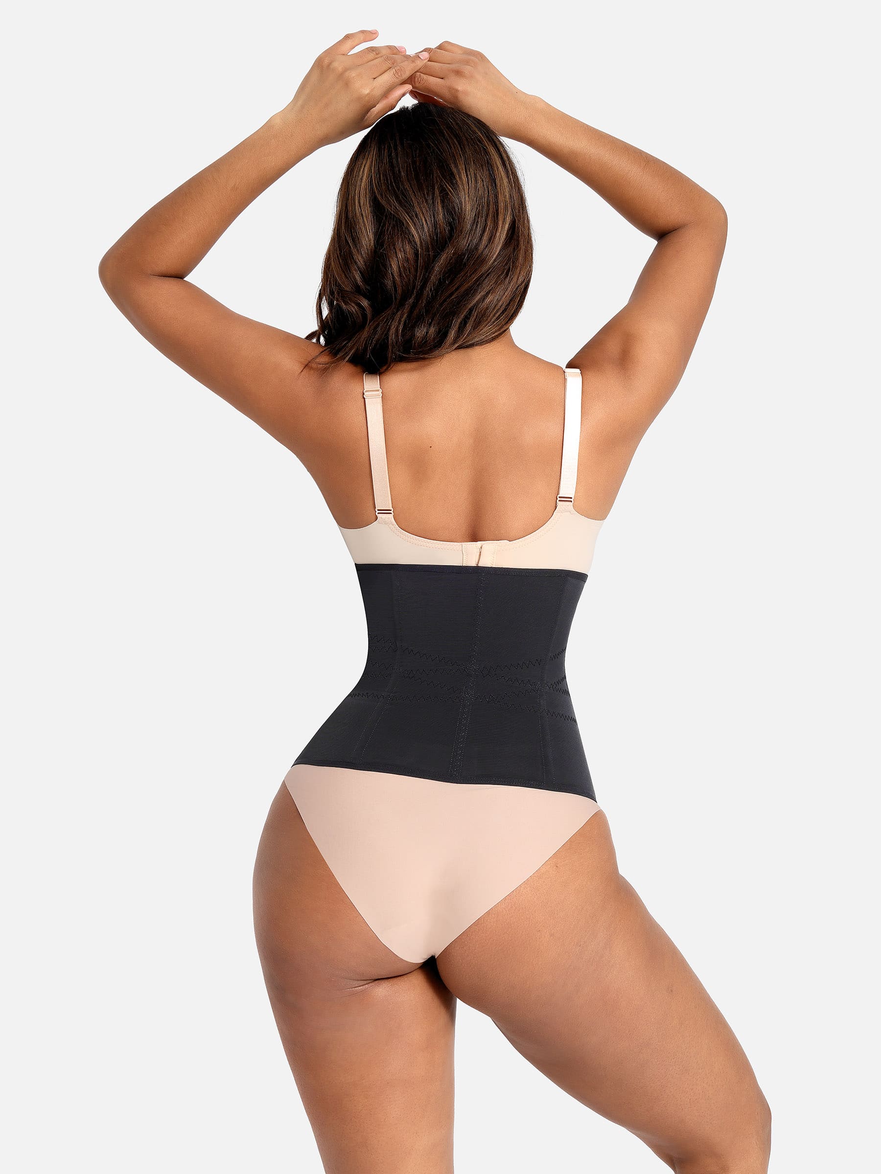 Feelingirl Waist Trainer Corset Body Shaper with Steel Bones [BOGO] - Image 10