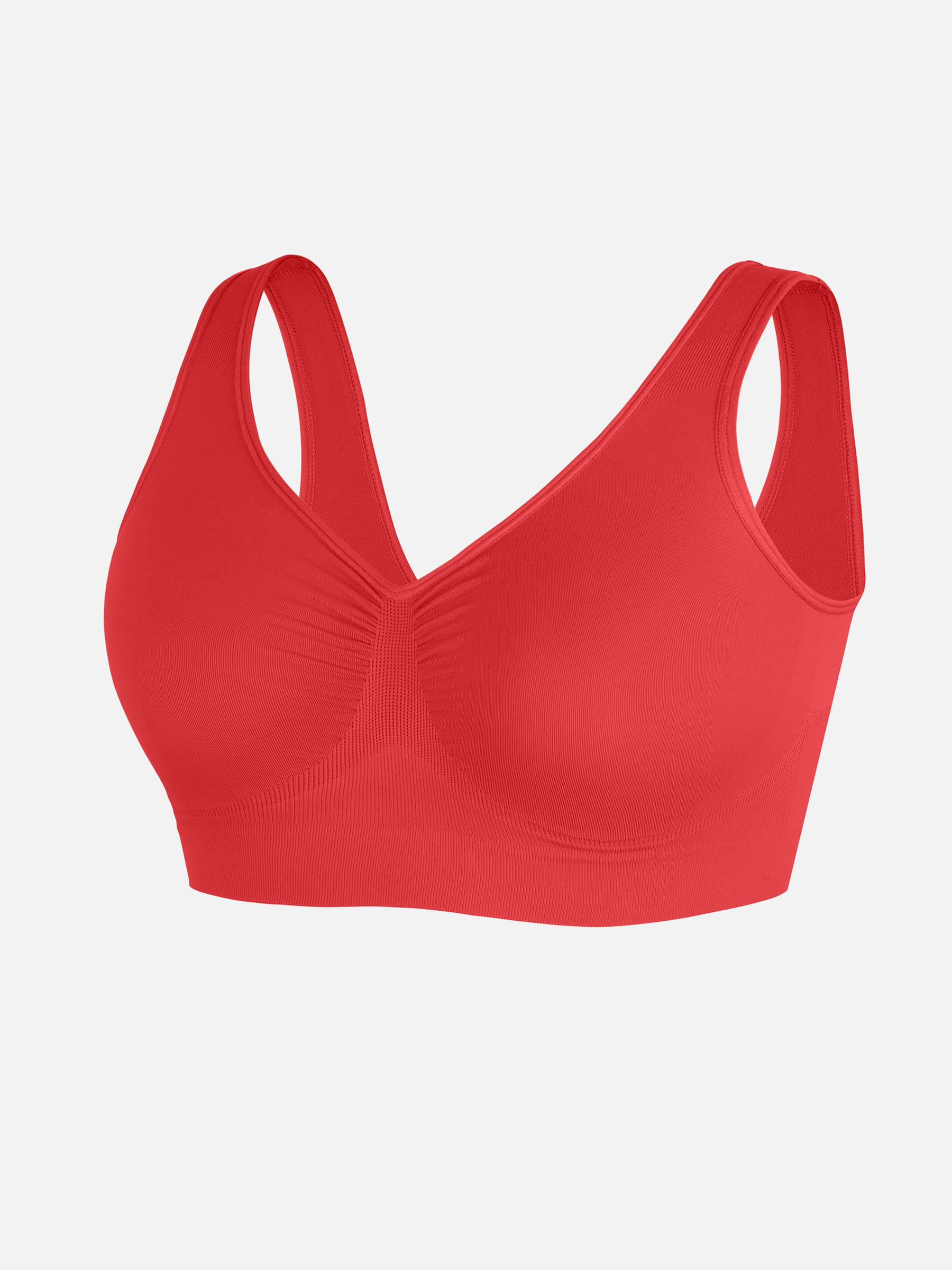 Feelingirl No Underwire Wide Straps Everyday Bra - Image 87