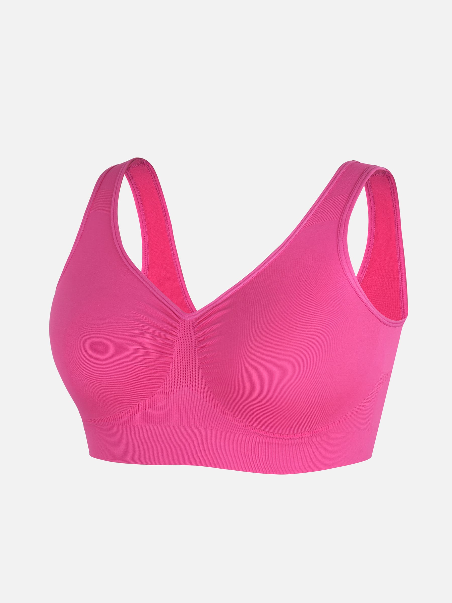 Feelingirl No Underwire Wide Straps Everyday Bra - Image 36