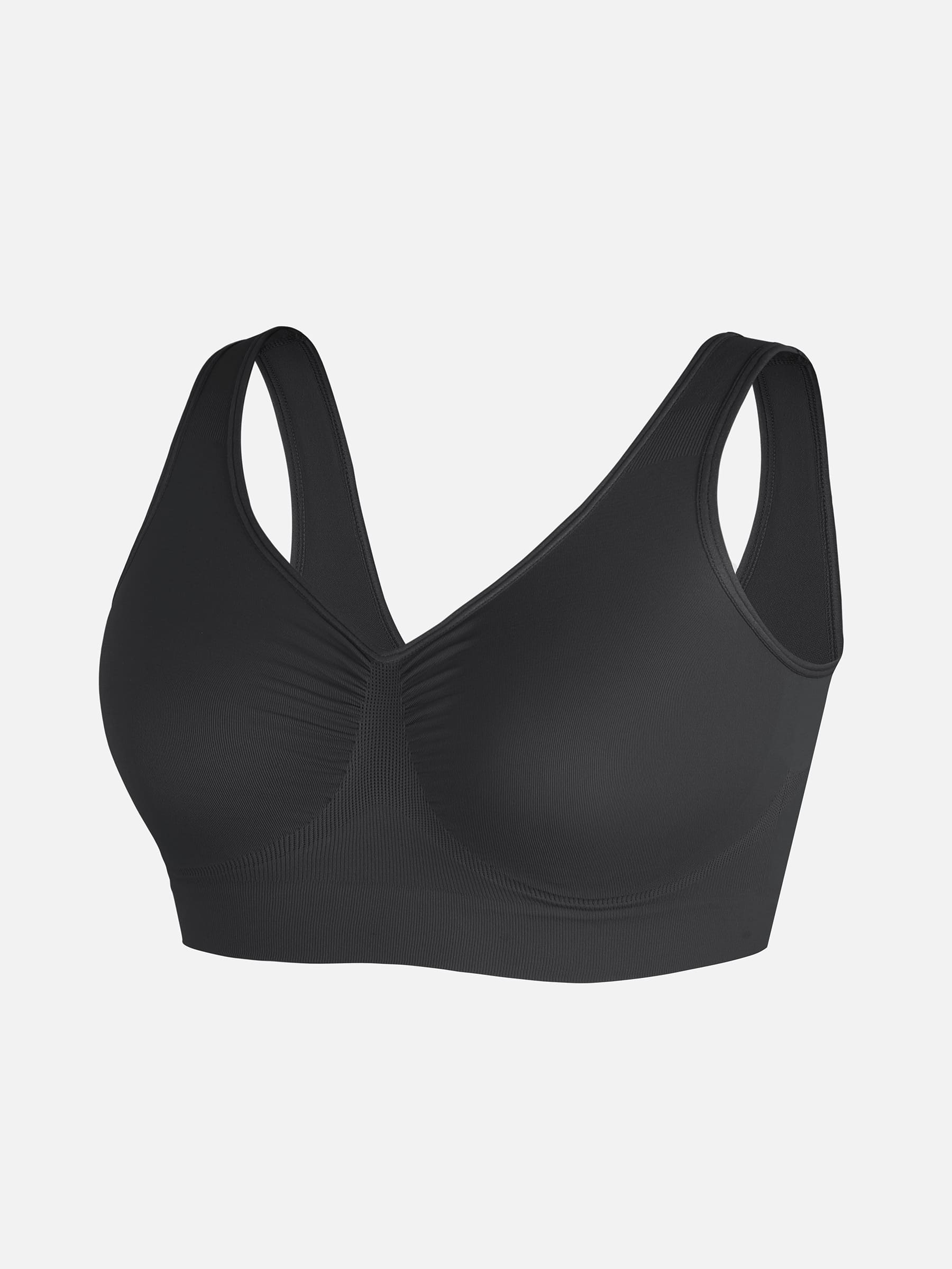 Feelingirl No Underwire Wide Straps Everyday Bra - Image 24