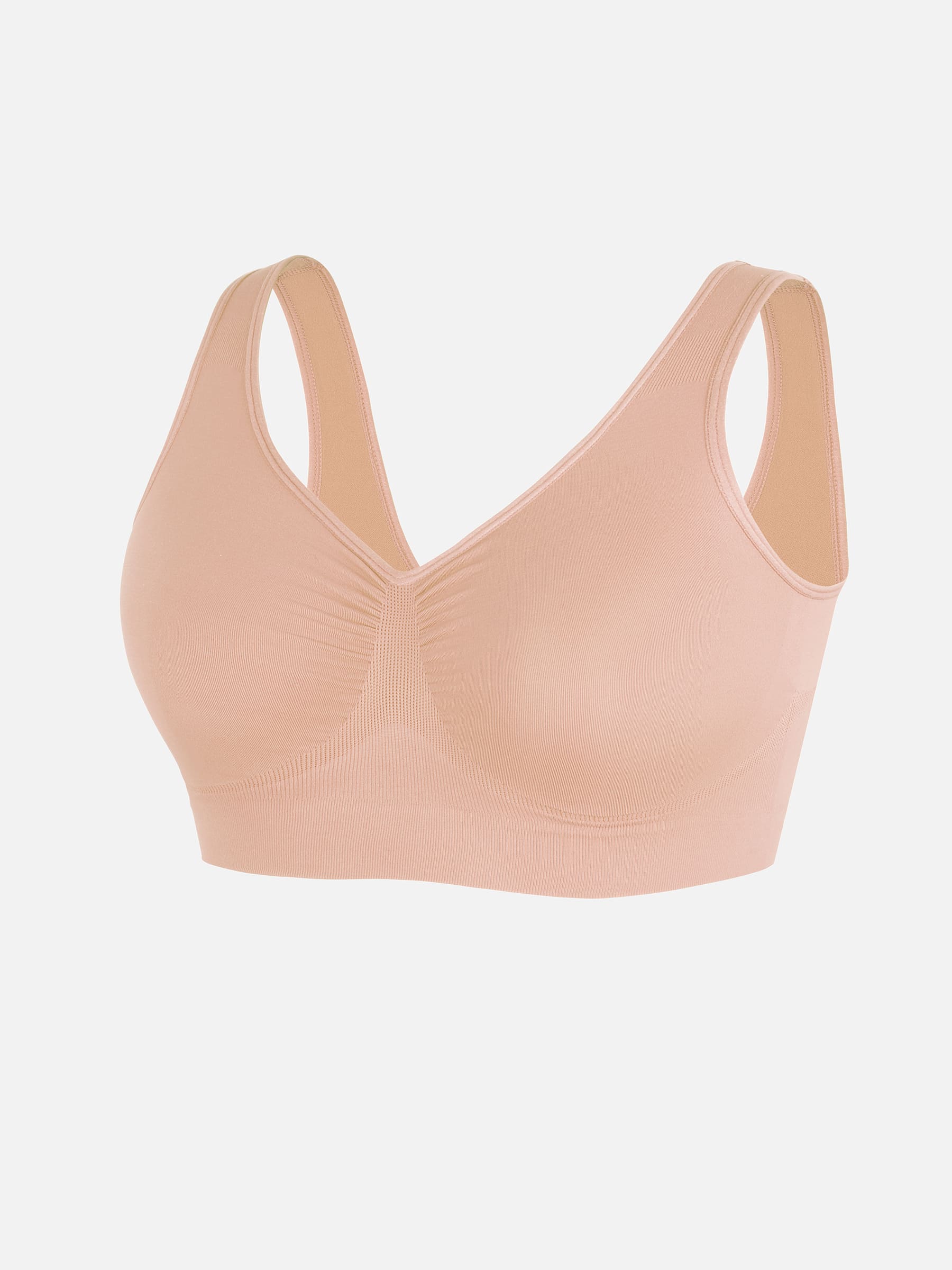Feelingirl No Underwire Wide Straps Everyday Bra - Image 49