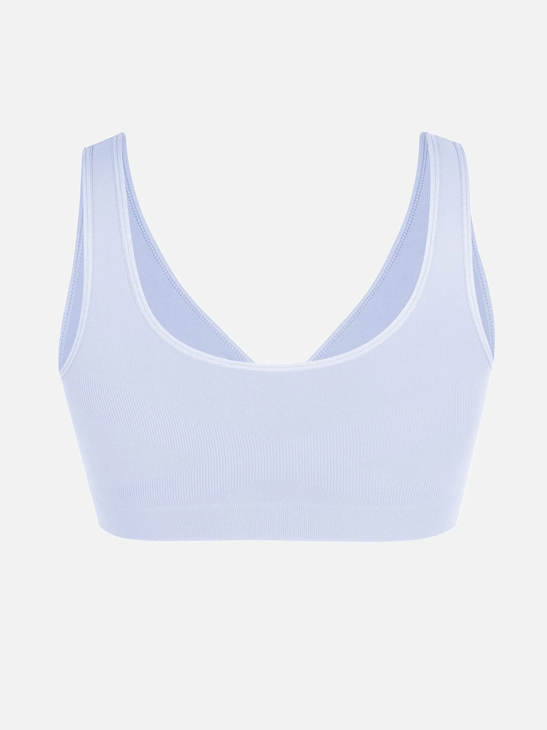 Feelingirl No Underwire Wide Straps Everyday Bra - Image 101