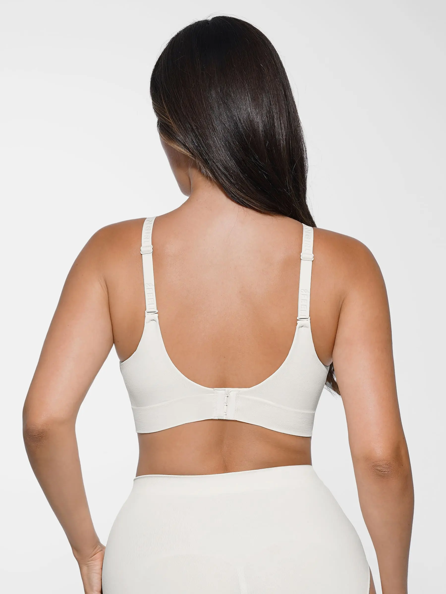 Feelingirl Wireless Adjustable Push-Up Full Coverage Bra - Image 10