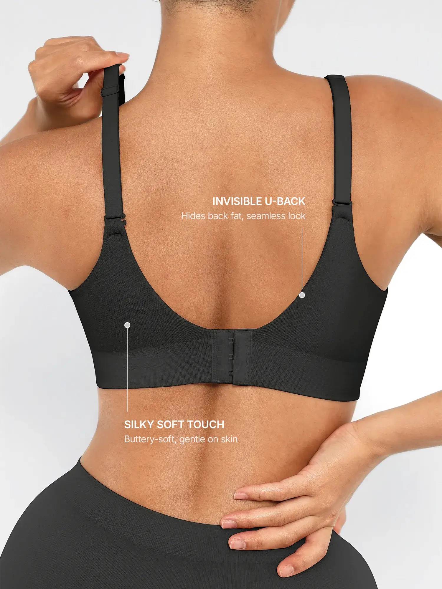 Feelingirl Wireless Push-Up Seamless Comfort Full Coverage Bra - Image 10