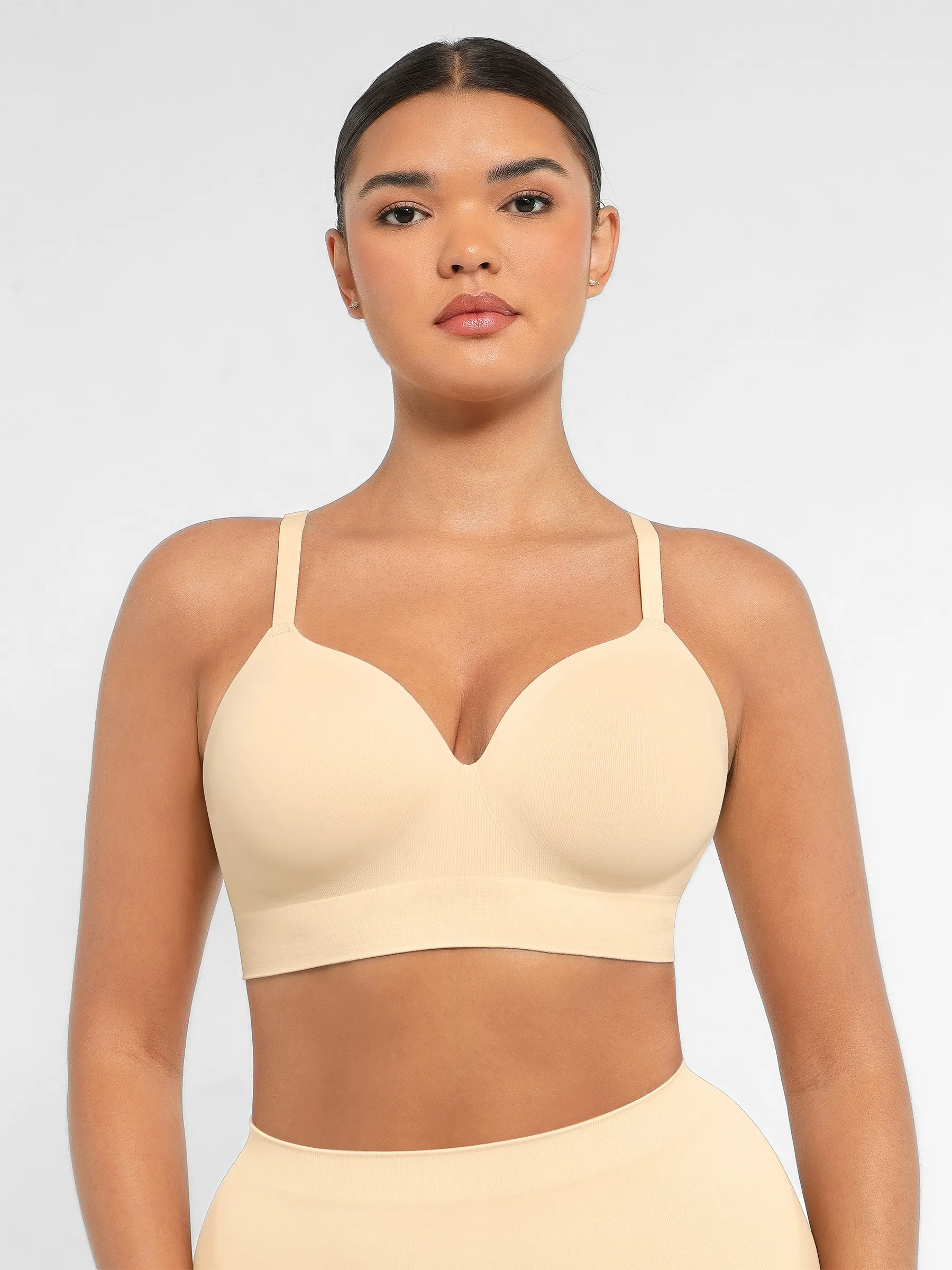 Feelingirl Wireless Push-Up Seamless Comfort Full Coverage Bra - Image 20
