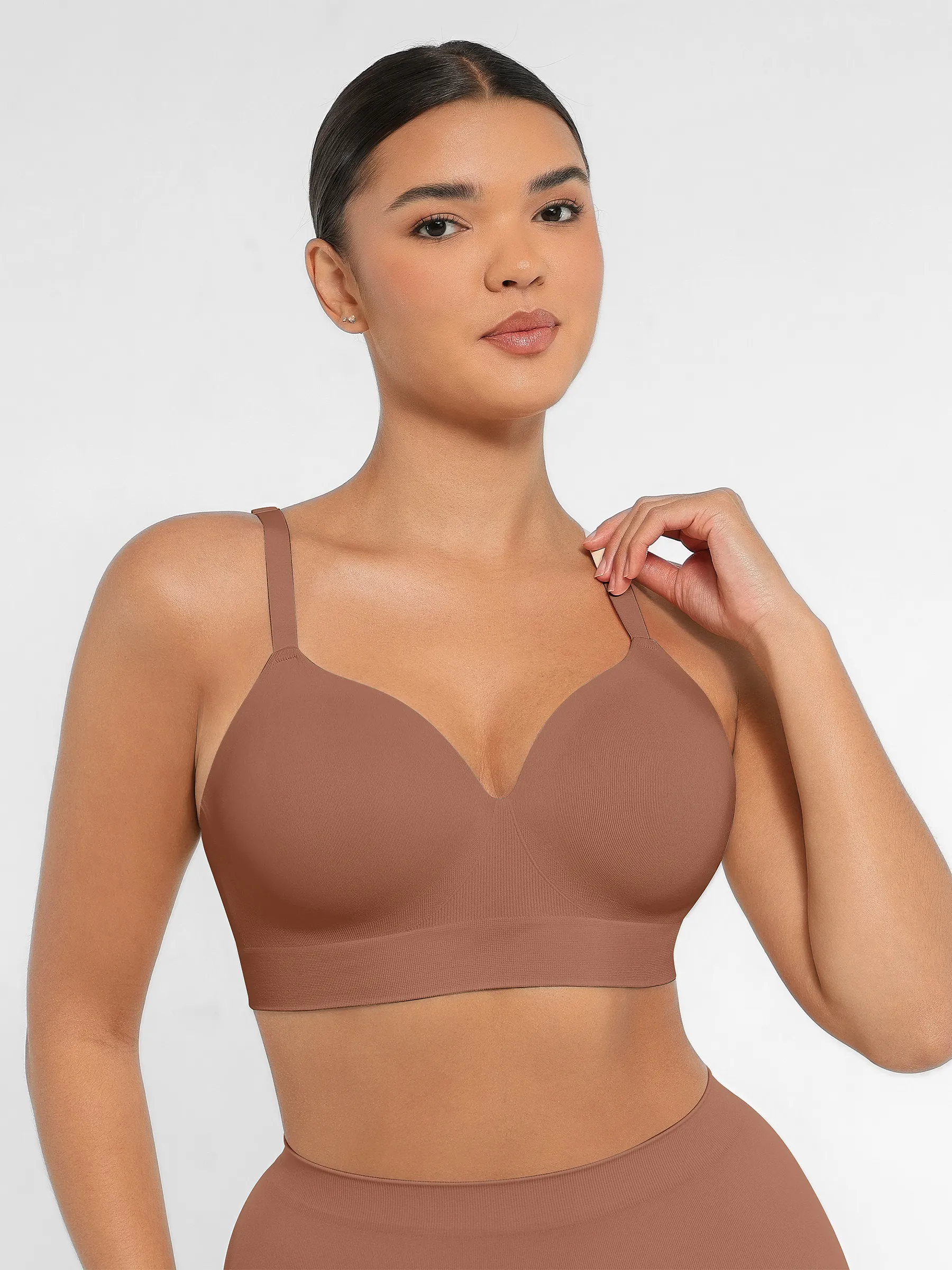 Feelingirl Wireless Push-Up Seamless Comfort Full Coverage Bra - Image 35