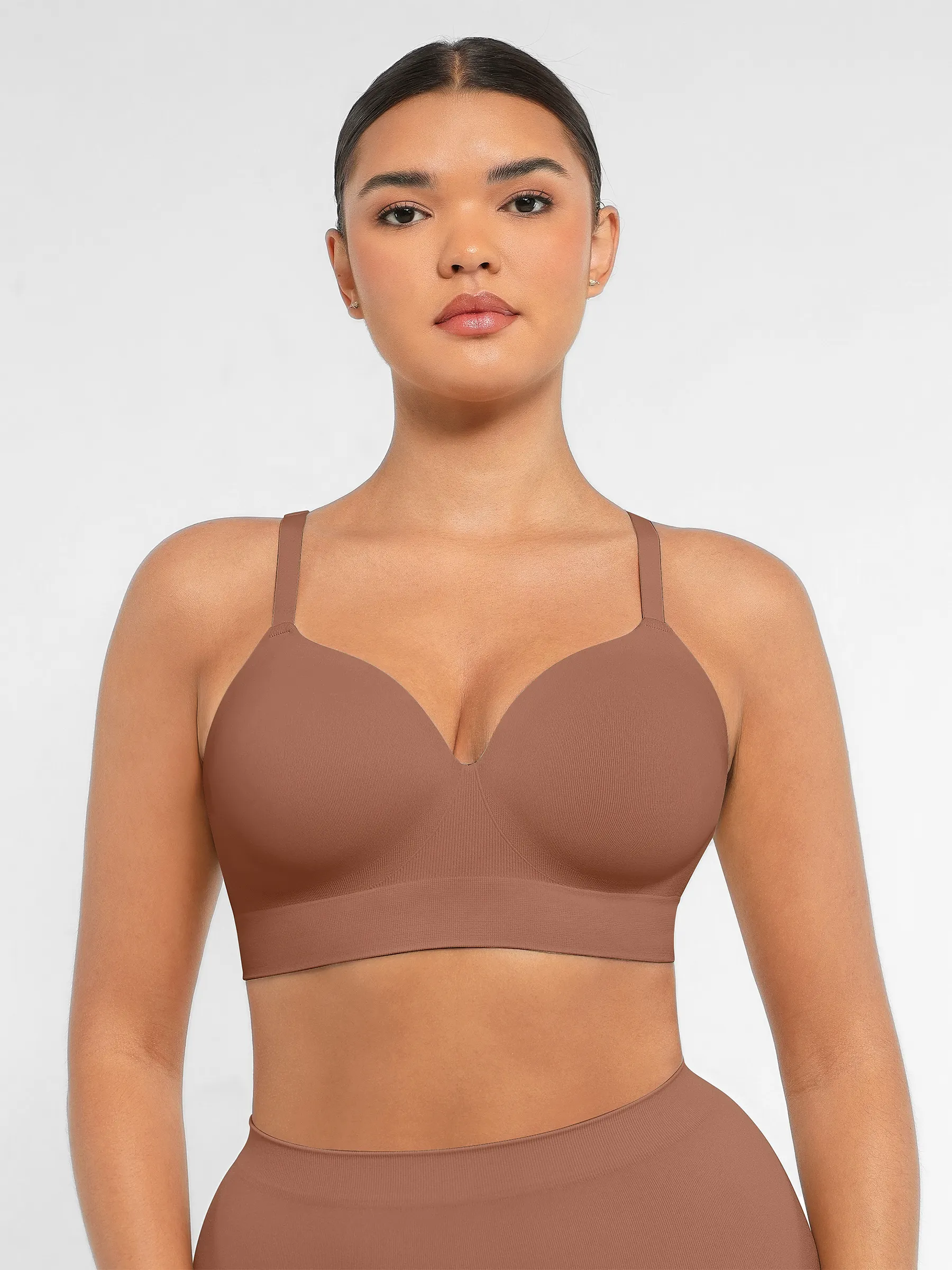 Feelingirl Wireless Push-Up Seamless Comfort Full Coverage Bra - Image 38