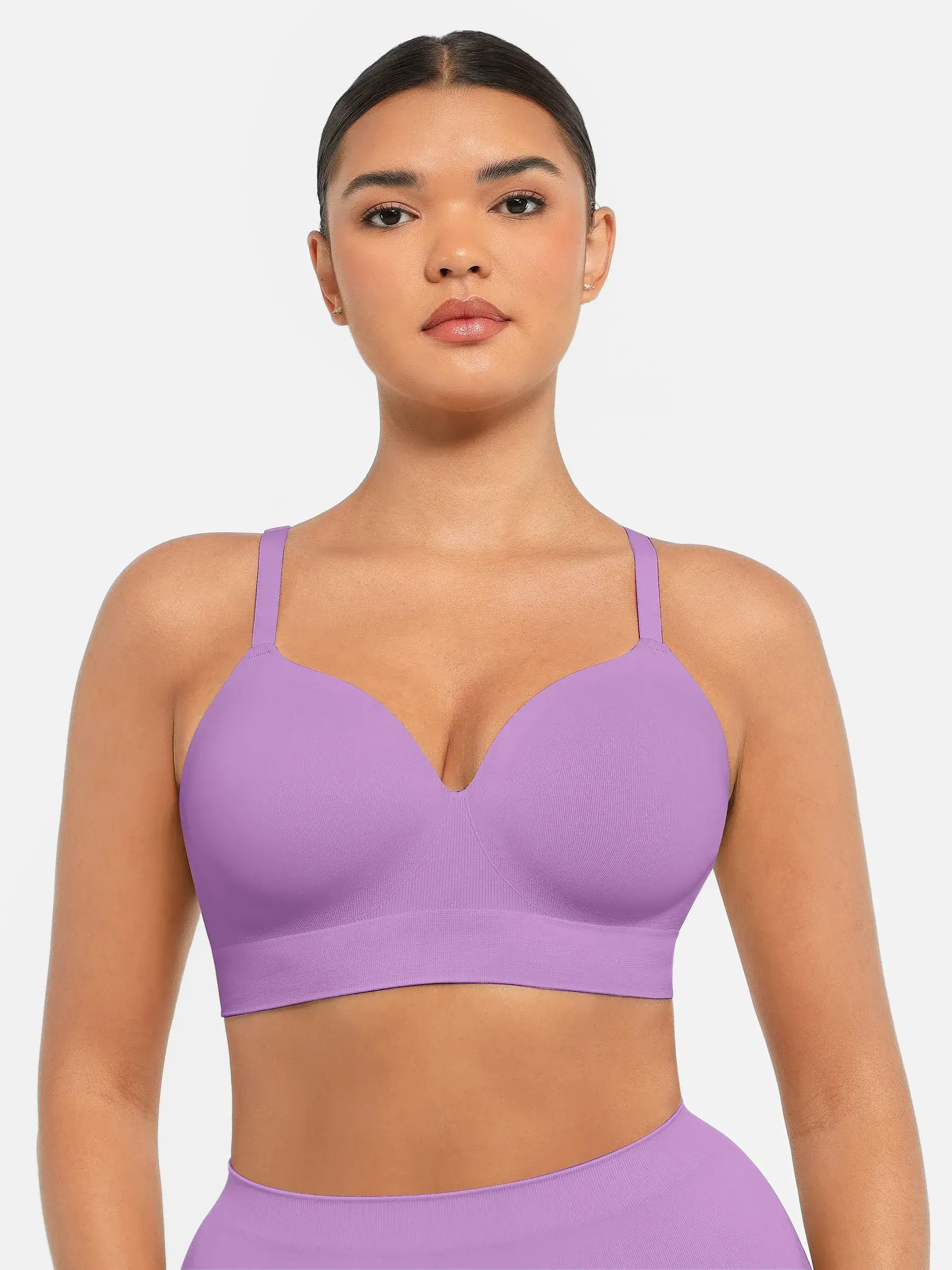 Feelingirl Wireless Push-Up Seamless Comfort Full Coverage Bra - Image 62