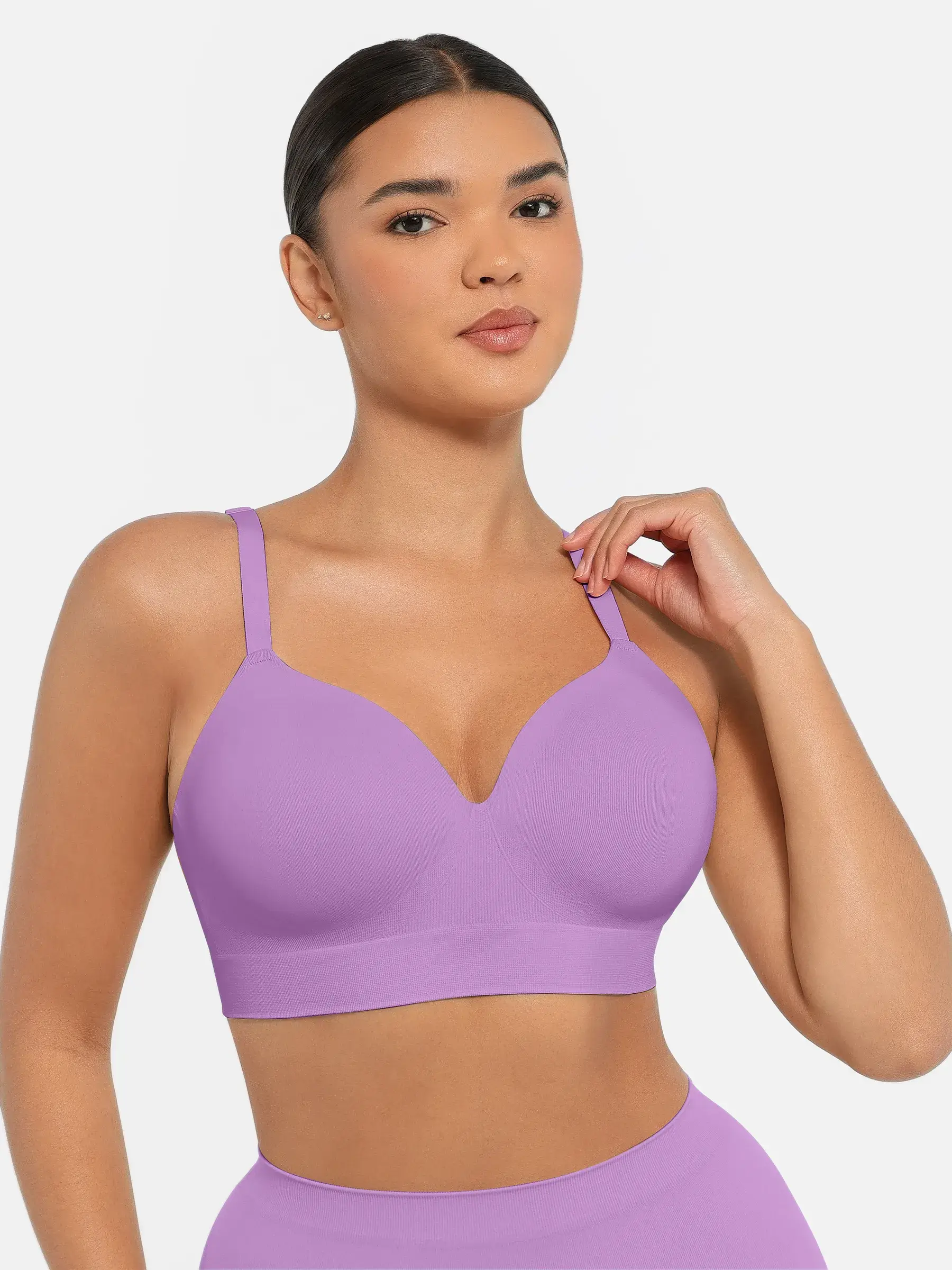 Feelingirl Wireless Push-Up Seamless Comfort Full Coverage Bra - Image 65