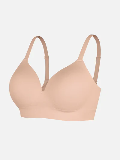 Feelingirl Wireless Seamless Push-Up V-neck Bra - Image 27