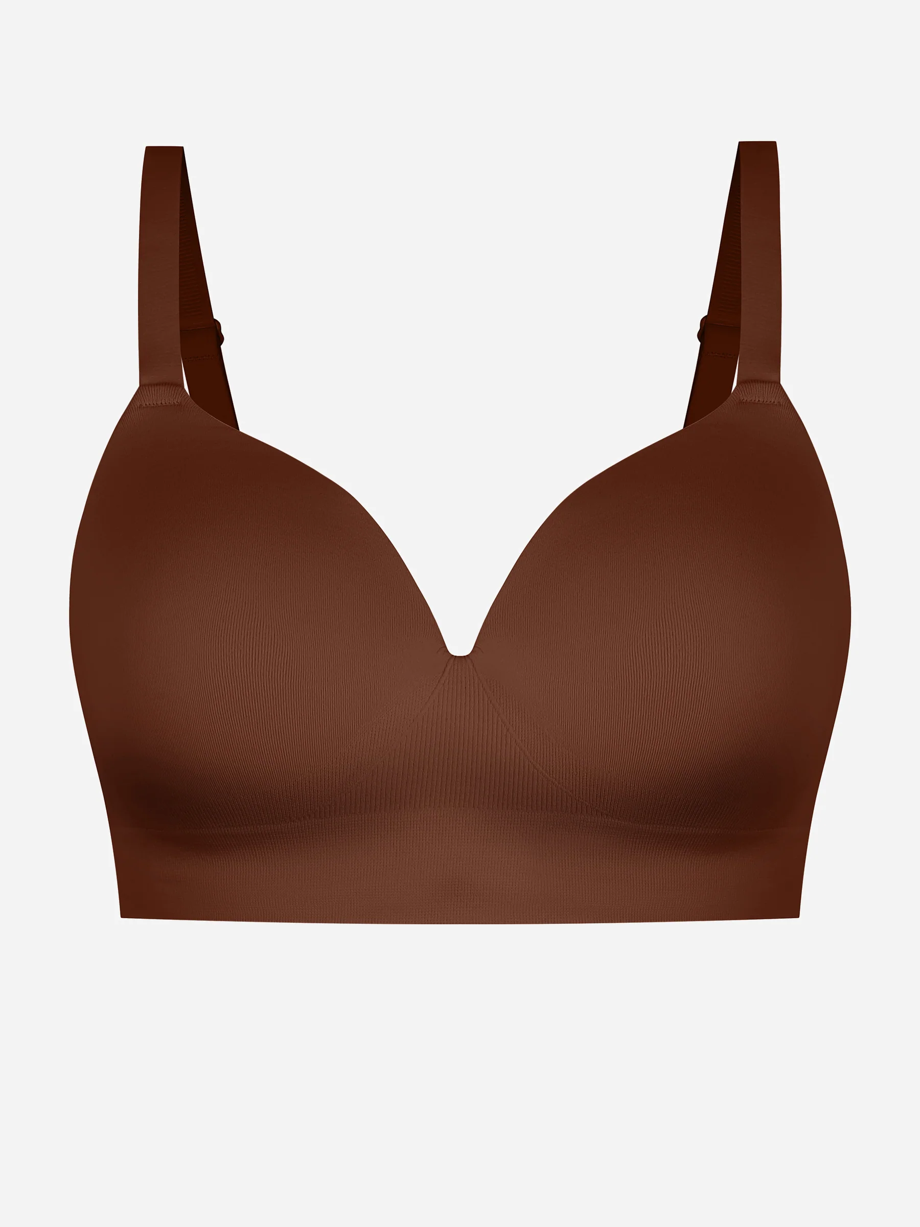 Feelingirl Wireless Seamless Push-Up V-neck Bra - Image 54