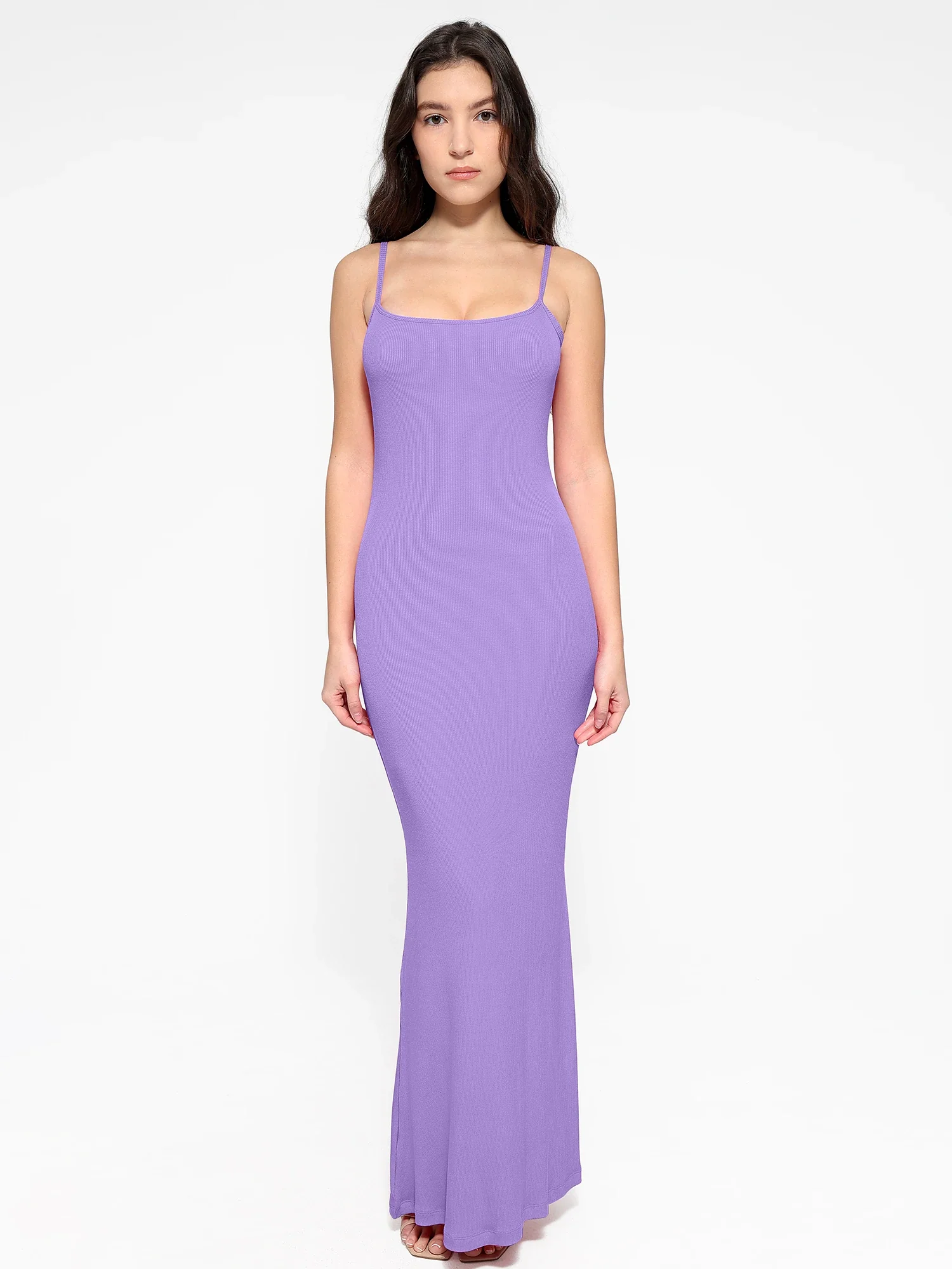 Popilush Shapewear Modal Slimming Maxi Slip Dress - Image 37