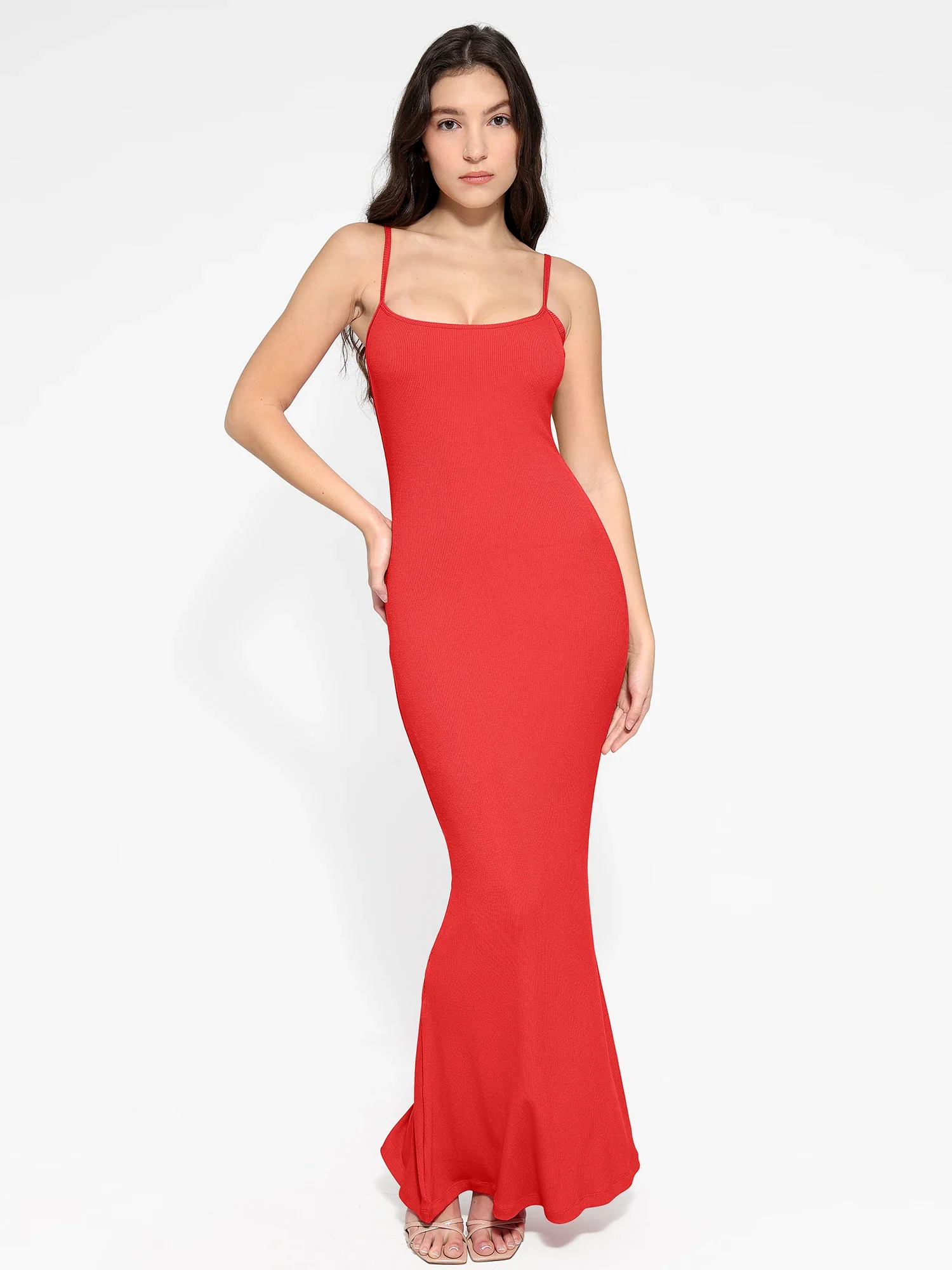 Popilush Shapewear Modal Slimming Maxi Slip Dress - Image 75