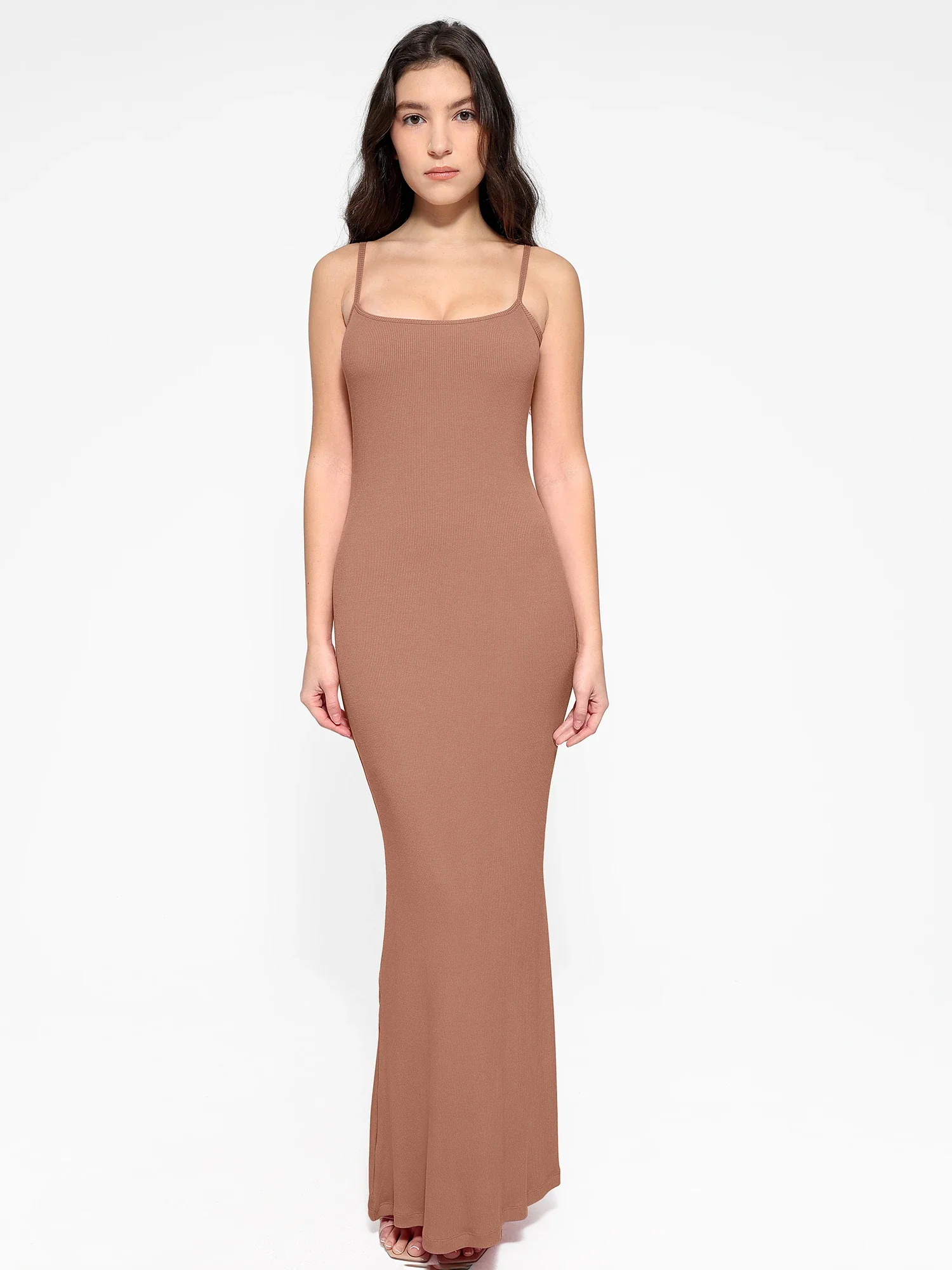 Popilush Shapewear Modal Slimming Maxi Slip Dress - Image 8